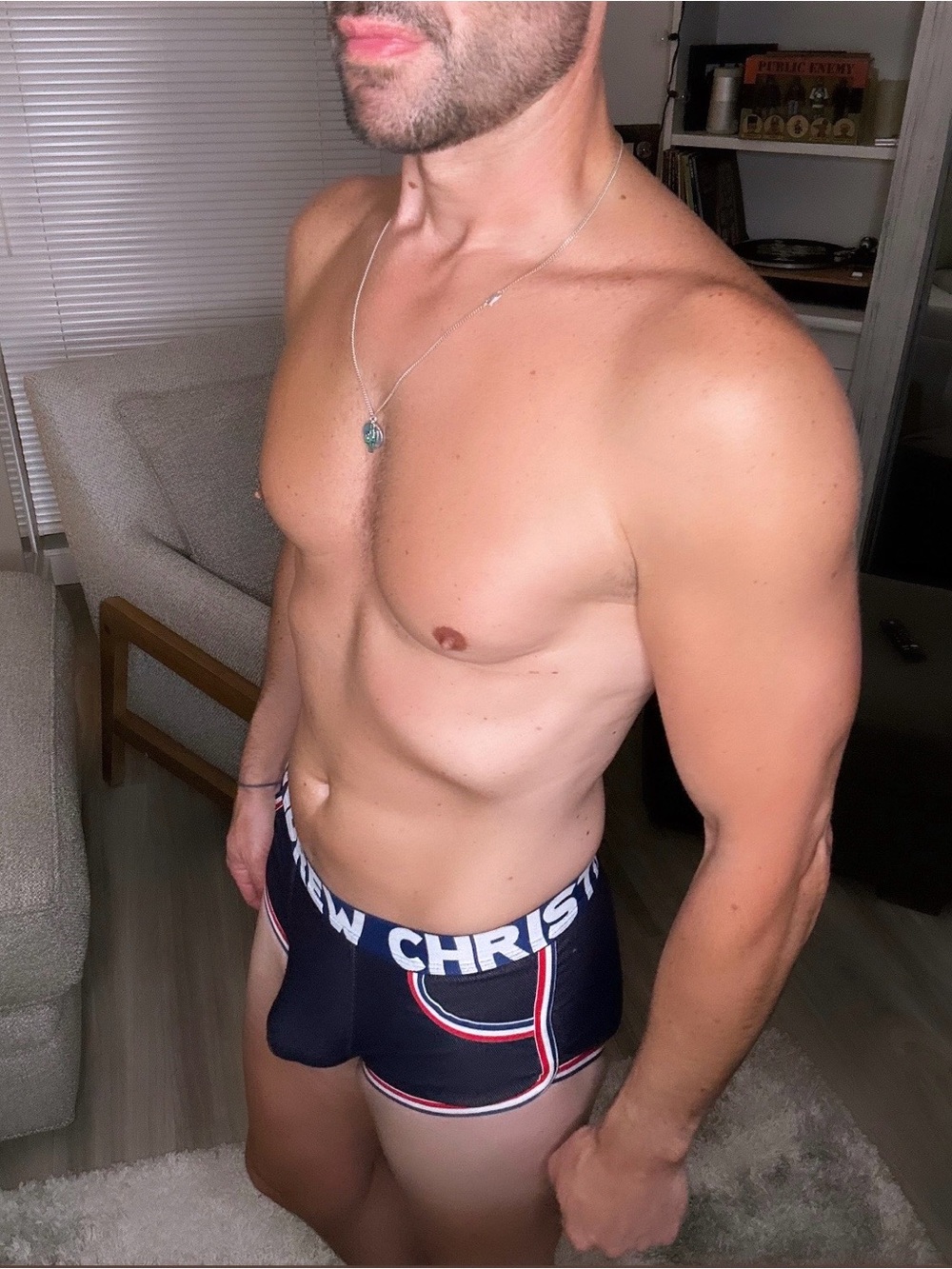 Andrew Christian | Limited Stretch Denim Trunk w/ Almost Naked (Small)